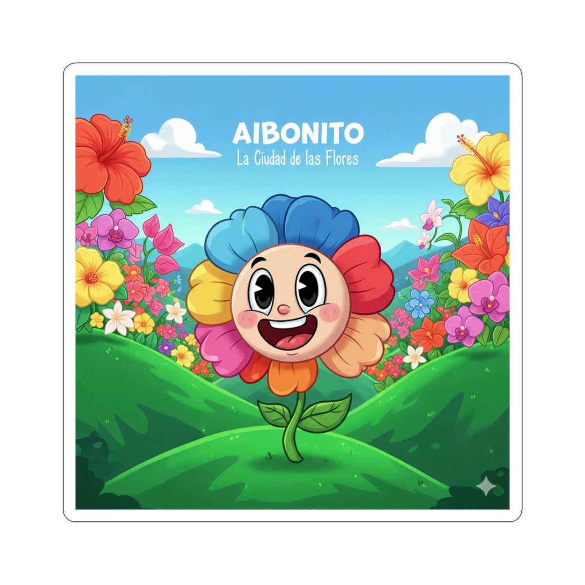 Aibonito Kiss-Cut Stickers
