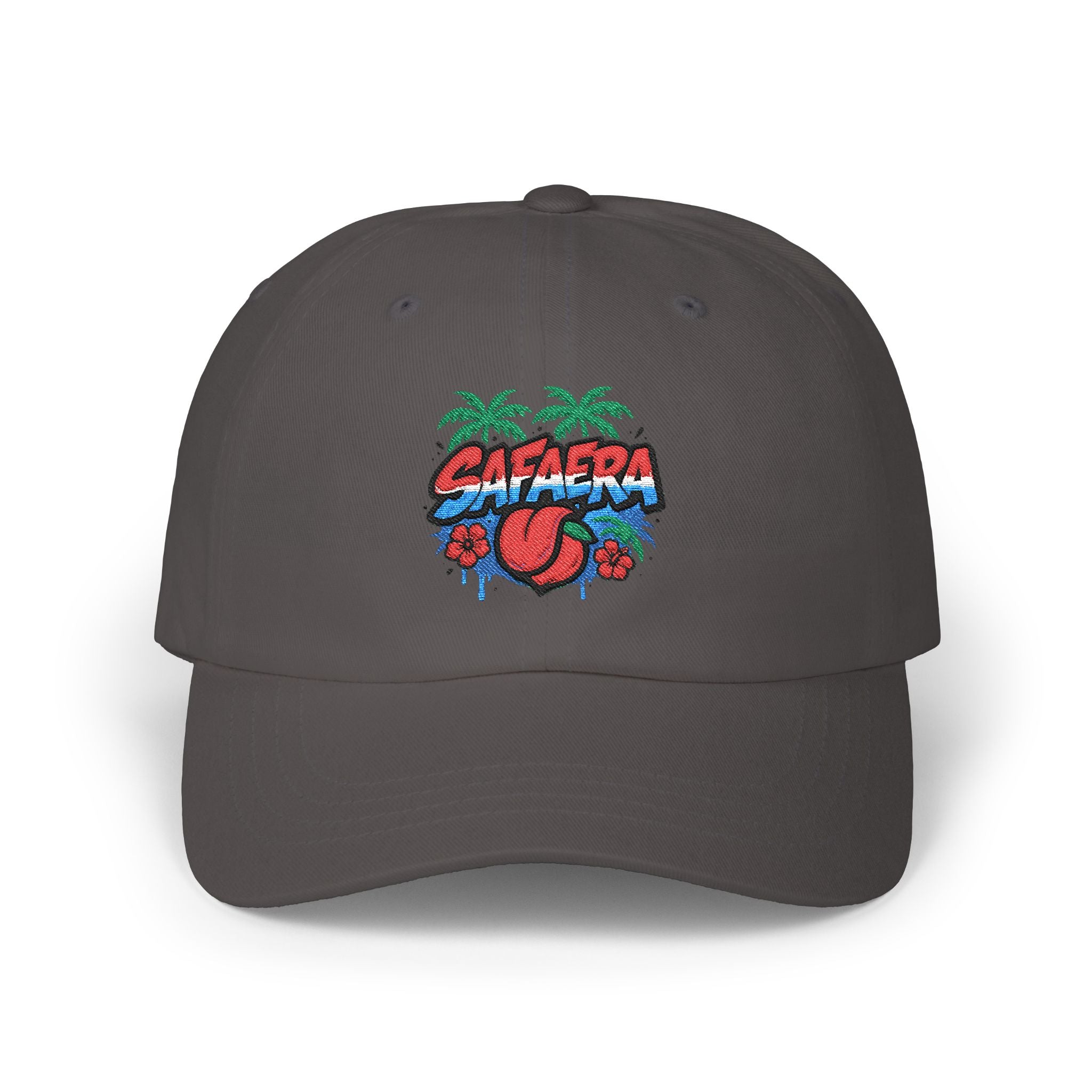 Tropical Vibes Dad Cap - Casual Summer Hat, Perfect Gift for Dads, Outdoor Activities, Beach Days, Vacation Must-Have, Adjustable Style