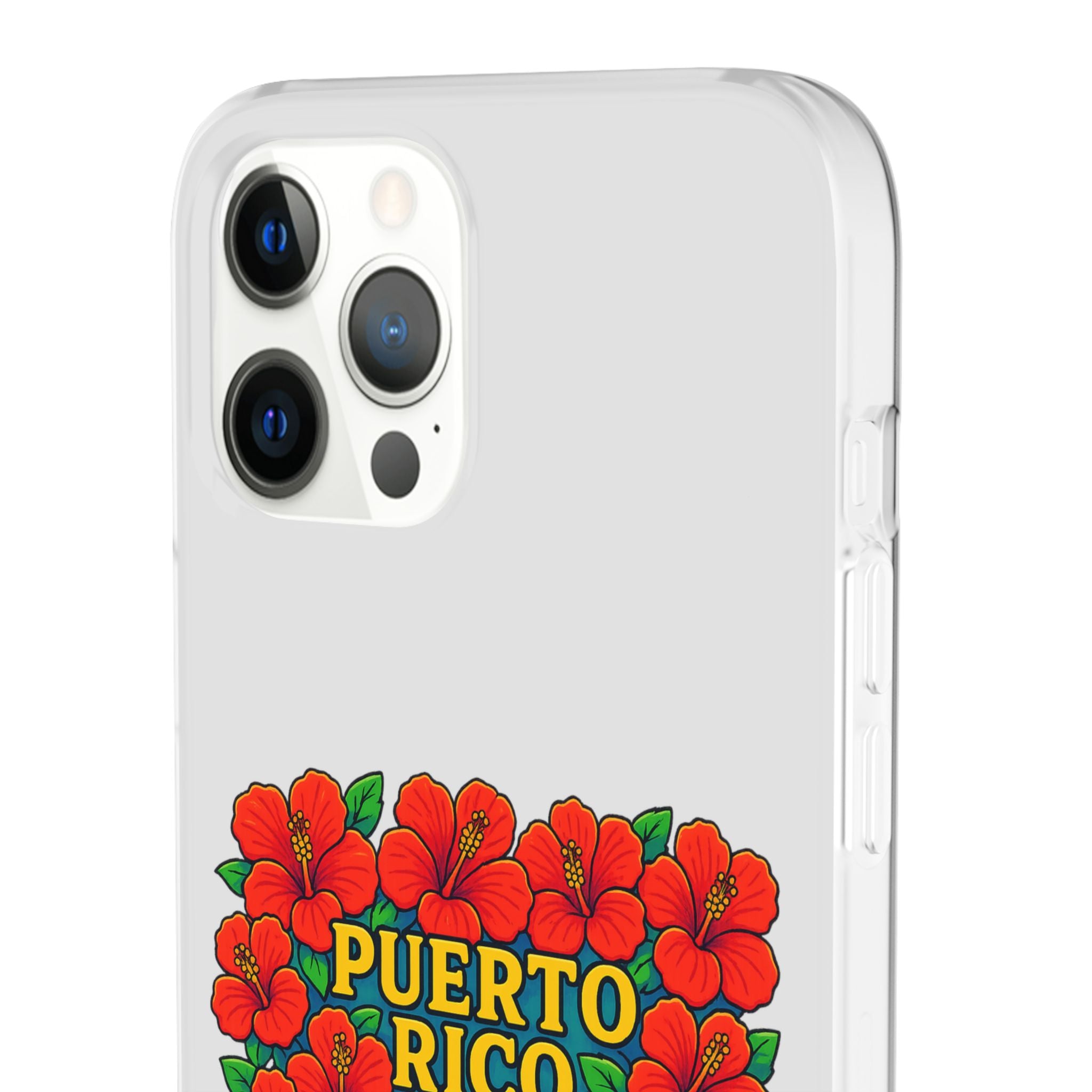 Vibrant Puerto Rico Flexi Case for iPhone | Colorful Floral Phone Cover | Tropical Gift for Travelers | Summer Vibe Case | Custom [...]