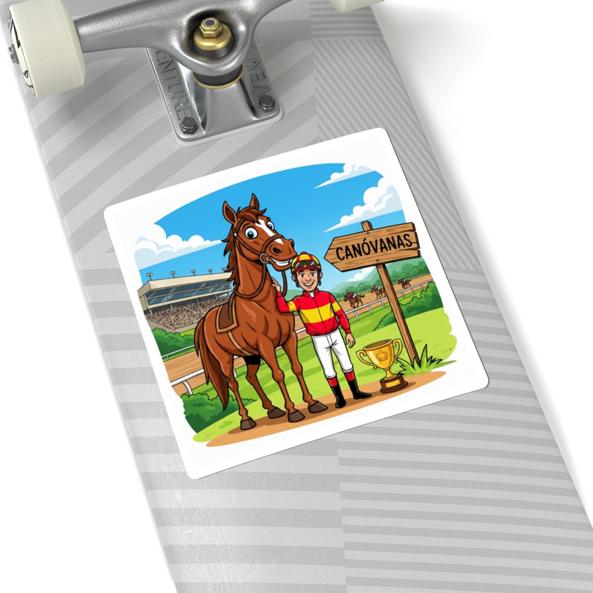 Canóvanas Kiss-Cut Stickers