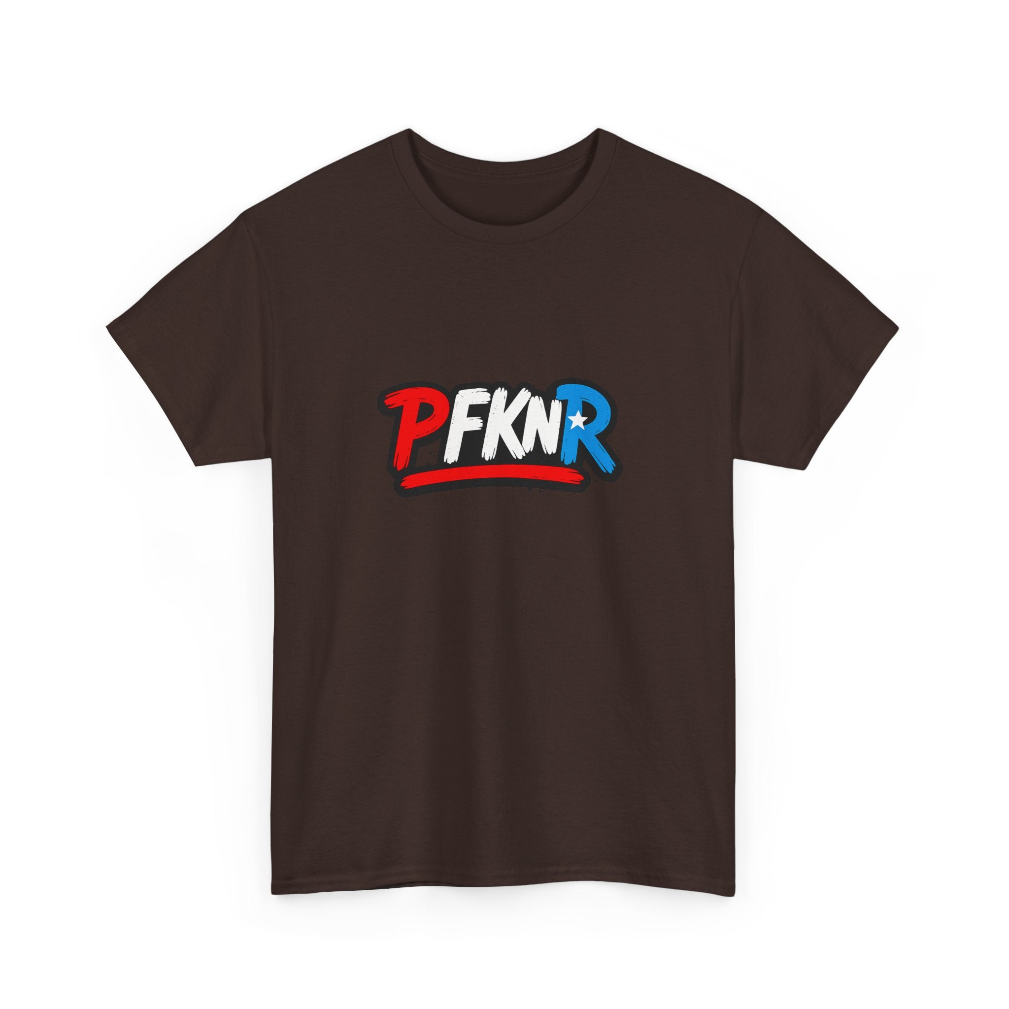 Unisex Heavy Cotton Tee - PFKNR Logo Shirt, Casual Wear, Gift for Him/Her, Streetwear, Everyday Style, Comfortable Tee