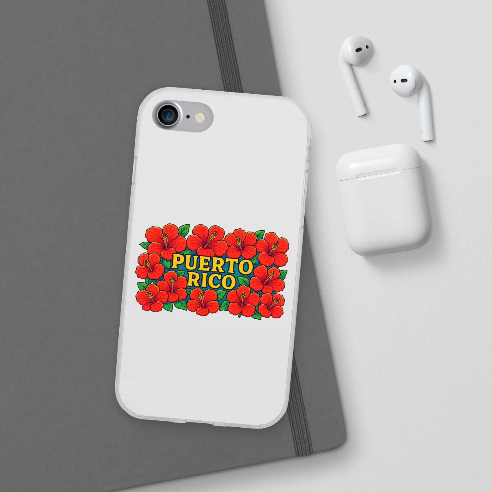 Vibrant Puerto Rico Flexi Case for iPhone | Colorful Floral Phone Cover | Tropical Gift for Travelers | Summer Vibe Case | Custom [...]
