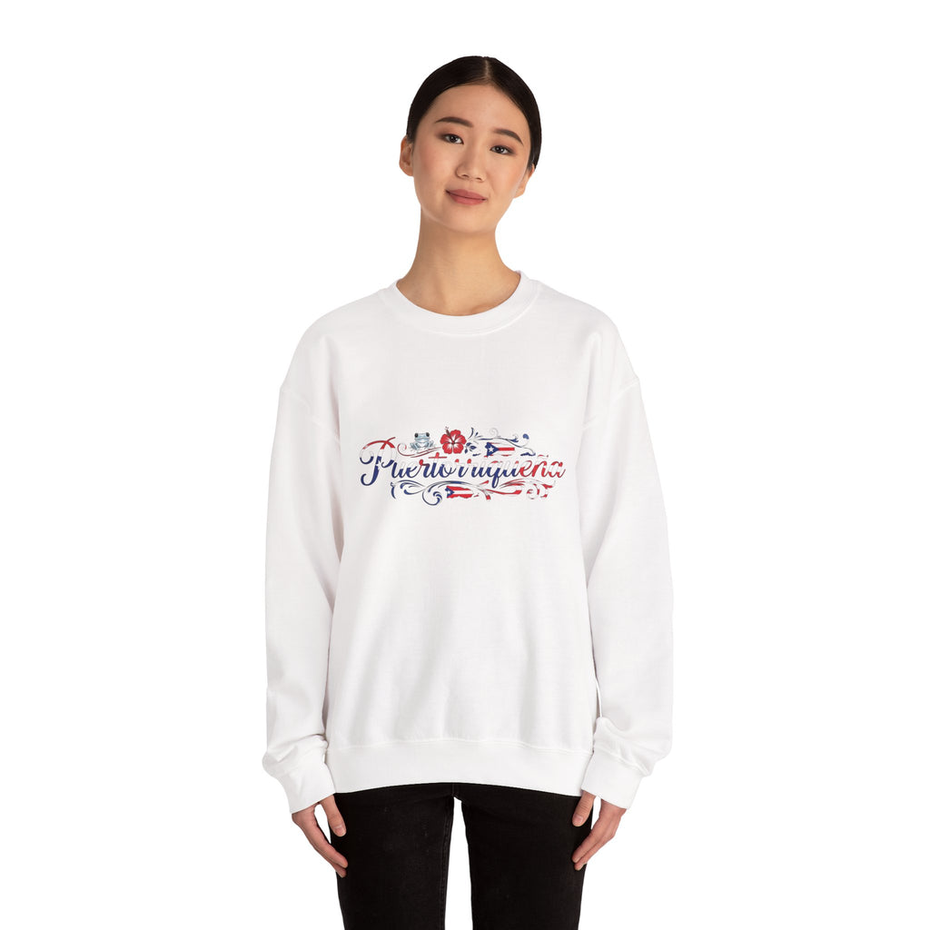 Floral ‘Muerto’ Unisex Crewneck Sweatshirt, Cozy Gift, Casual Wear, Layering Essential, Trendy Streetwear