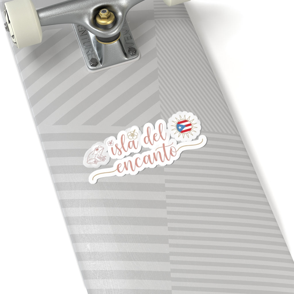 Puerto Rico Isla del Encanto Kiss-Cut Stickers