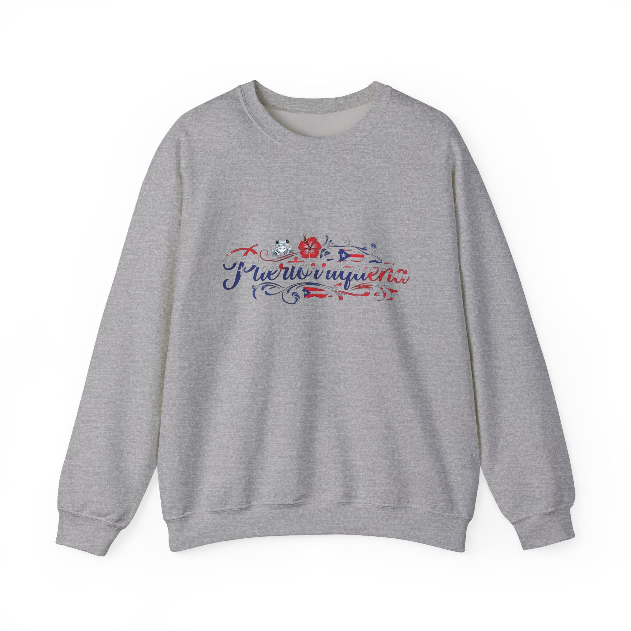 Floral ‘Muerto’ Unisex Crewneck Sweatshirt, Cozy Gift, Casual Wear, Layering Essential, Trendy Streetwear