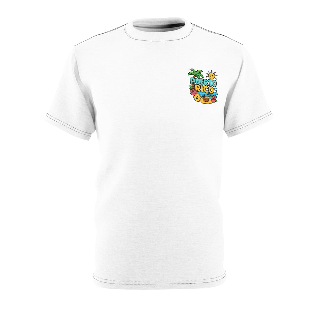 Puerto Rico Paradise Unisex Tee, Casual Summer Shirt, Vacation Wear, Beach T-Shirt, Gift for Travelers, Tropical Graphic Tee