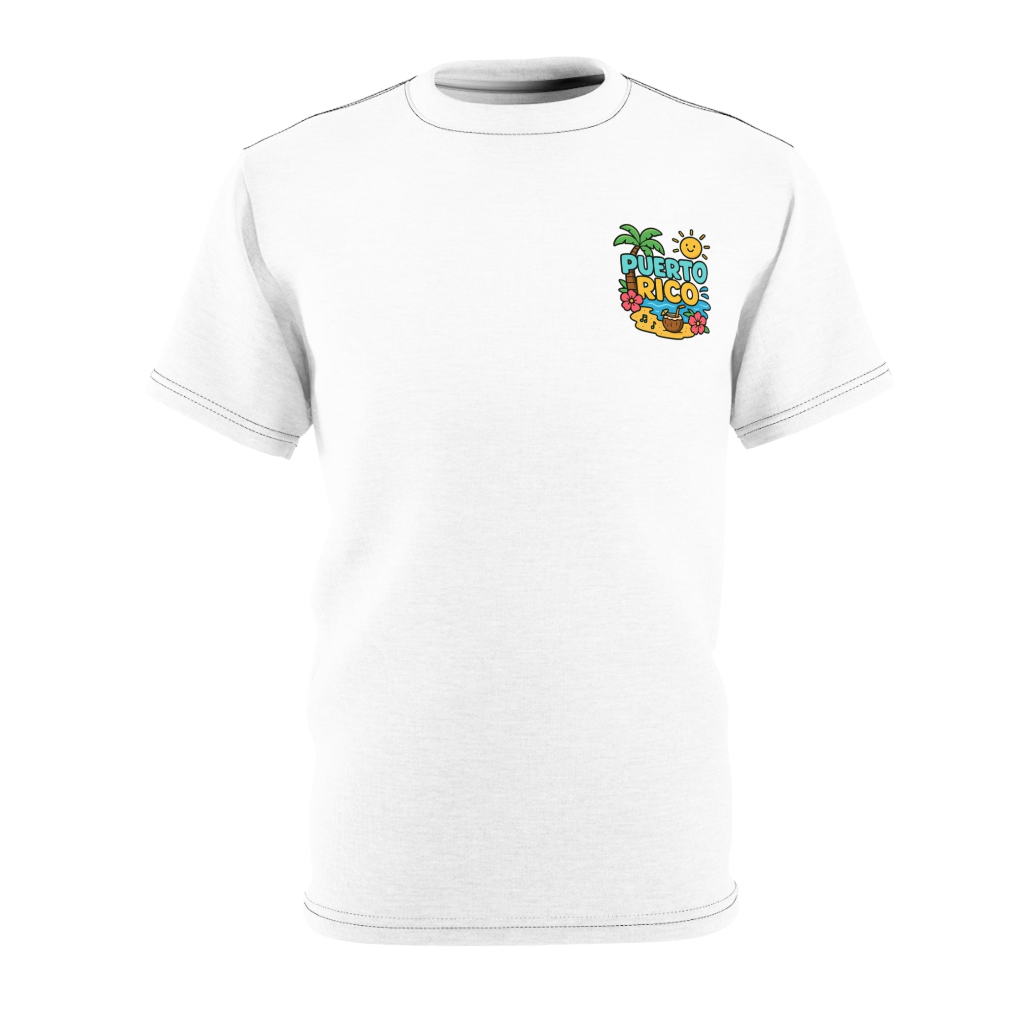Puerto Rico Paradise Unisex Tee, Casual Summer Shirt, Vacation Wear, Beach T-Shirt, Gift for Travelers, Tropical Graphic Tee