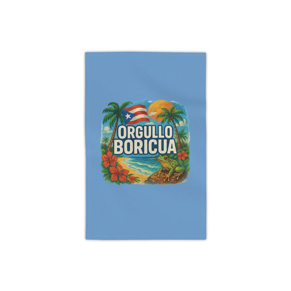 Proud Boricua Beach Towels, Tropical Pool Towels, Summer Vibes Terry Cloth, Puerto Rican Gifts, Beach Accessories