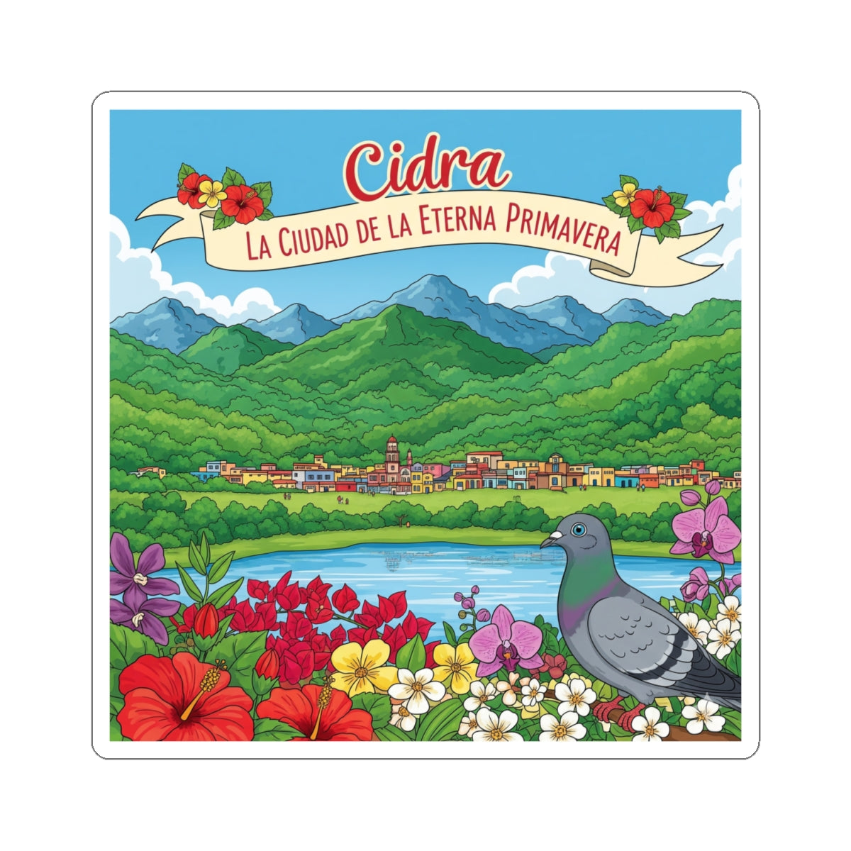 Cidra Kiss-Cut Stickers