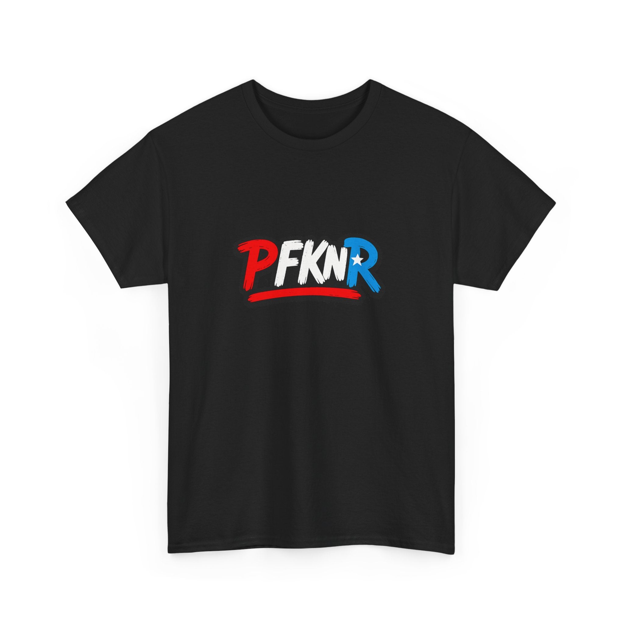 Unisex Heavy Cotton Tee - PFKNR Logo Shirt, Casual Wear, Gift for Him/Her, Streetwear, Everyday Style, Comfortable Tee