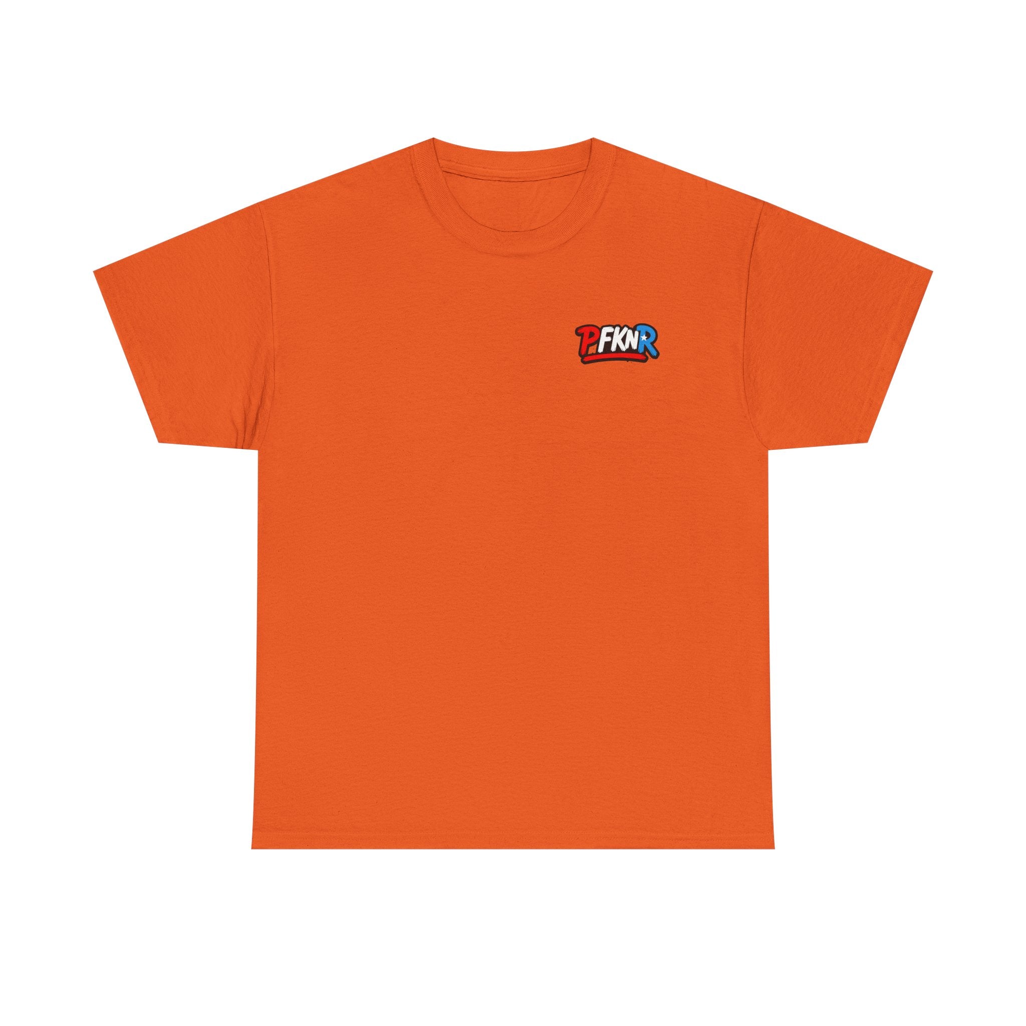 Unisex Heavy Cotton Tee - PFKNR Small Logo Shirt, Casual Wear, Gift for Him/Her, Streetwear, Everyday Style, Comfortable Tee