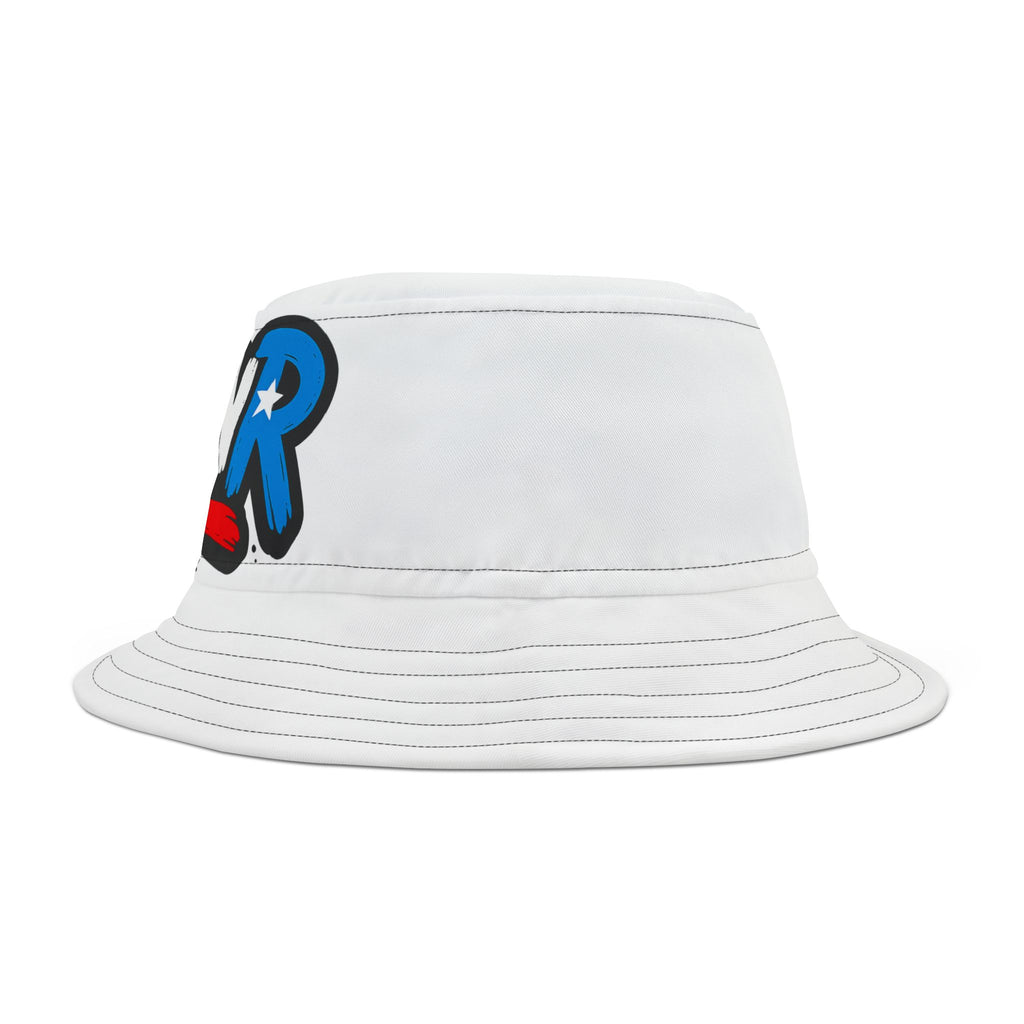 Colorful Graphic Bucket Hat for Trendsetters, Summer Accessories, Streetwear Style, Festival Clothing, Beach Gear