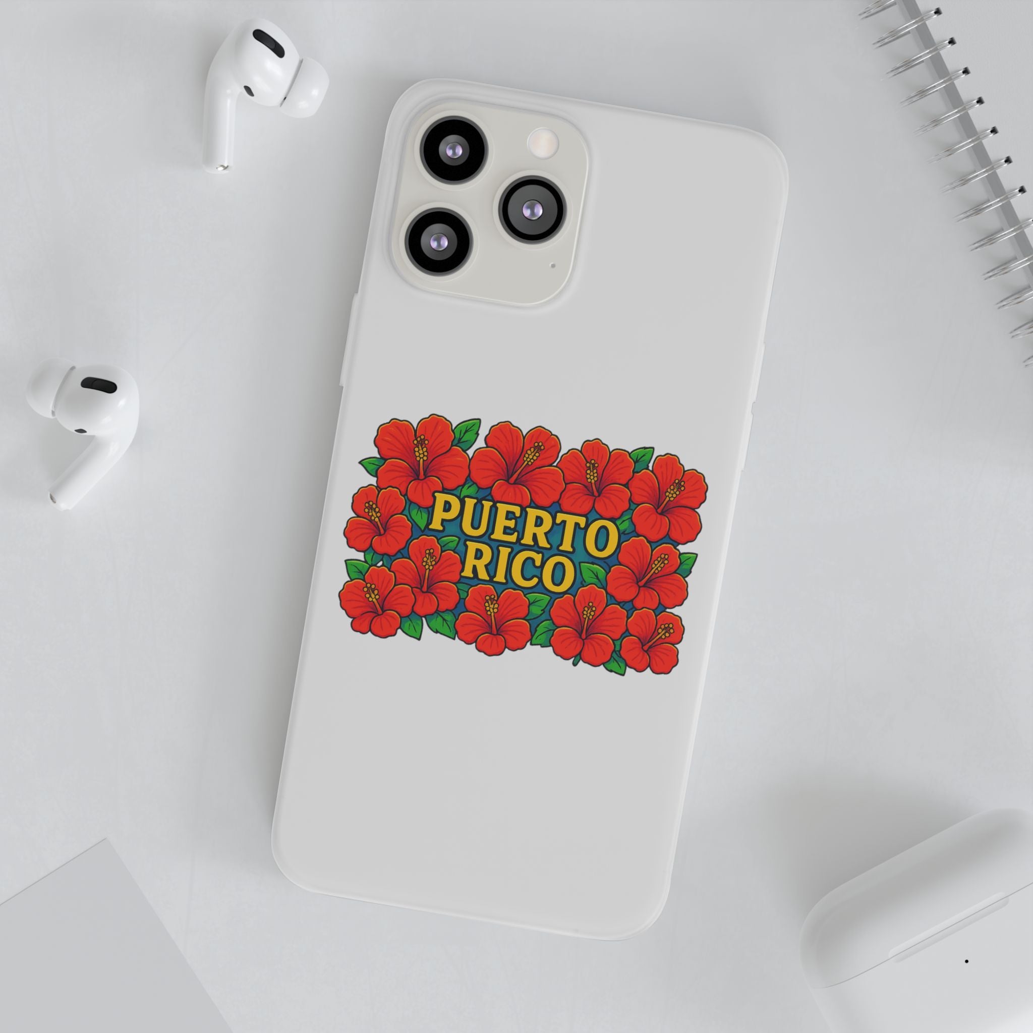 Vibrant Puerto Rico Flexi Case for iPhone | Colorful Floral Phone Cover | Tropical Gift for Travelers | Summer Vibe Case | Custom [...]