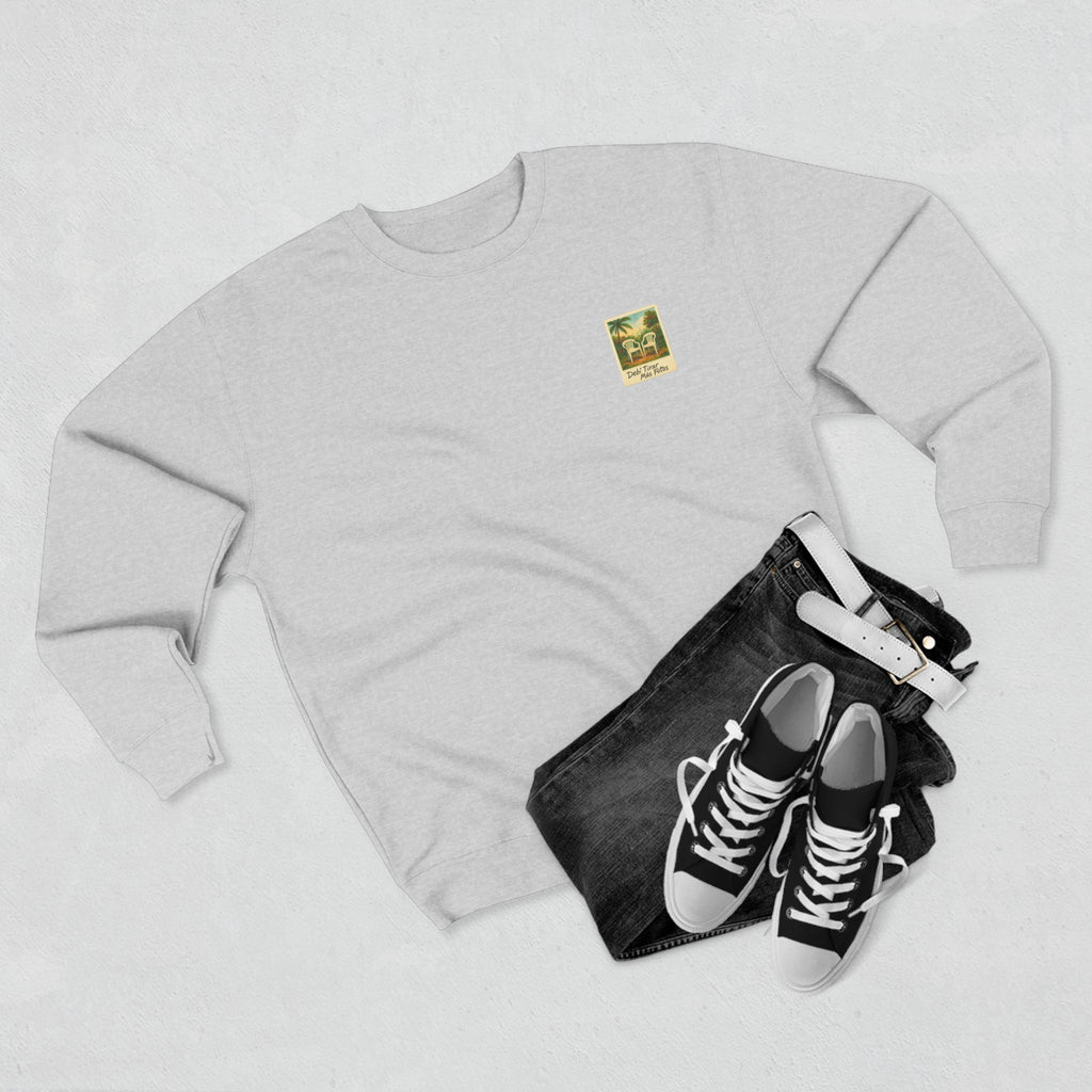 Cozy Vintage-Inspired Crewneck Sweatshirt, Casual Wear, Gift for Friends, Summer Vibes, Relaxed Style, Outdoor Gatherings, Photography [...]