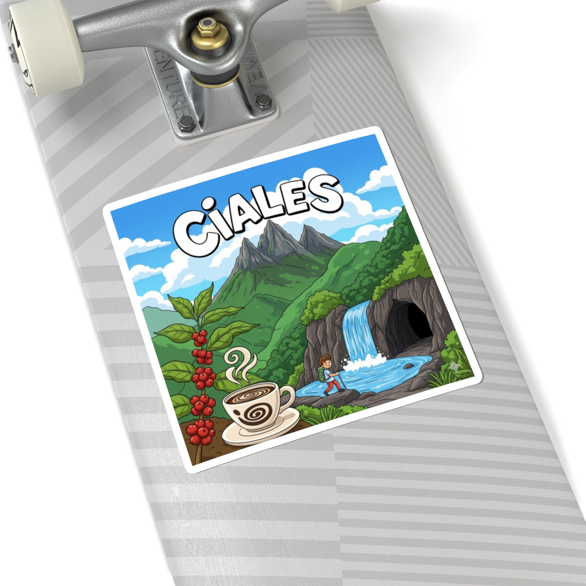 Ciales Kiss-Cut Stickers
