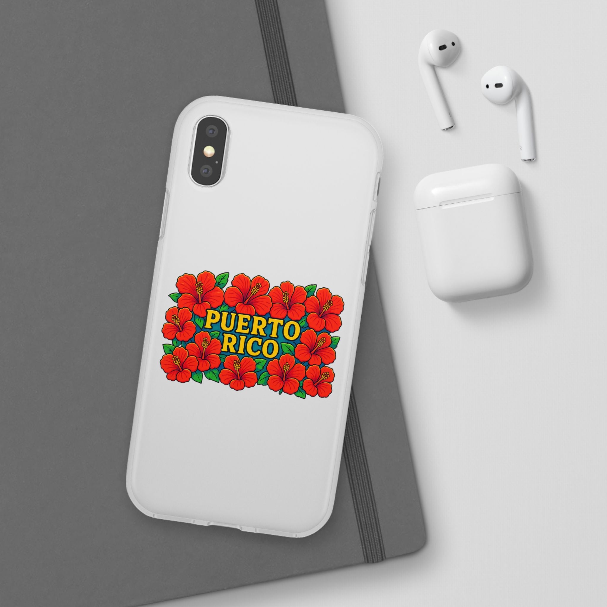 Vibrant Puerto Rico Flexi Case for iPhone | Colorful Floral Phone Cover | Tropical Gift for Travelers | Summer Vibe Case | Custom [...]