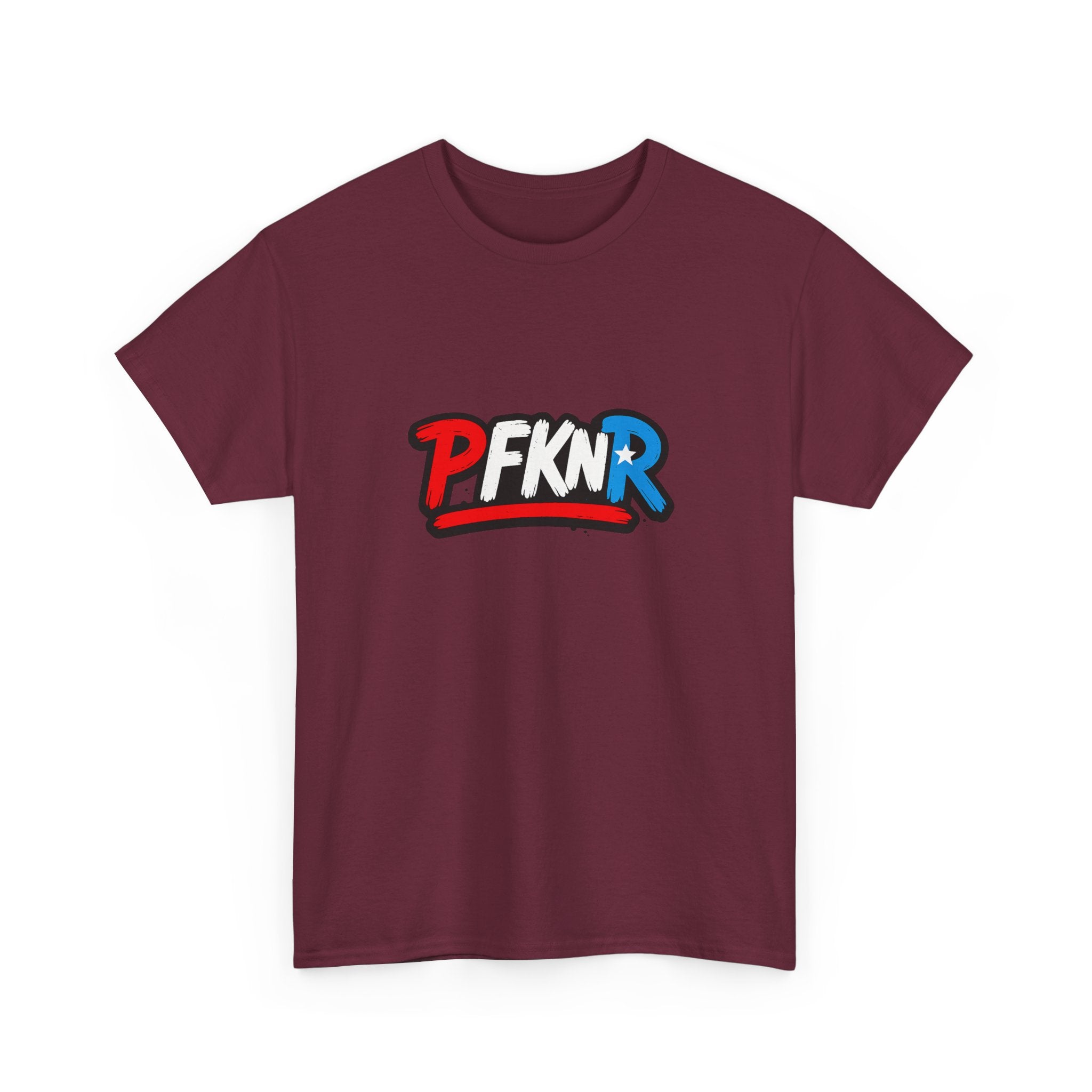 Unisex Heavy Cotton Tee - PFKNR Logo Shirt, Casual Wear, Gift for Him/Her, Streetwear, Everyday Style, Comfortable Tee