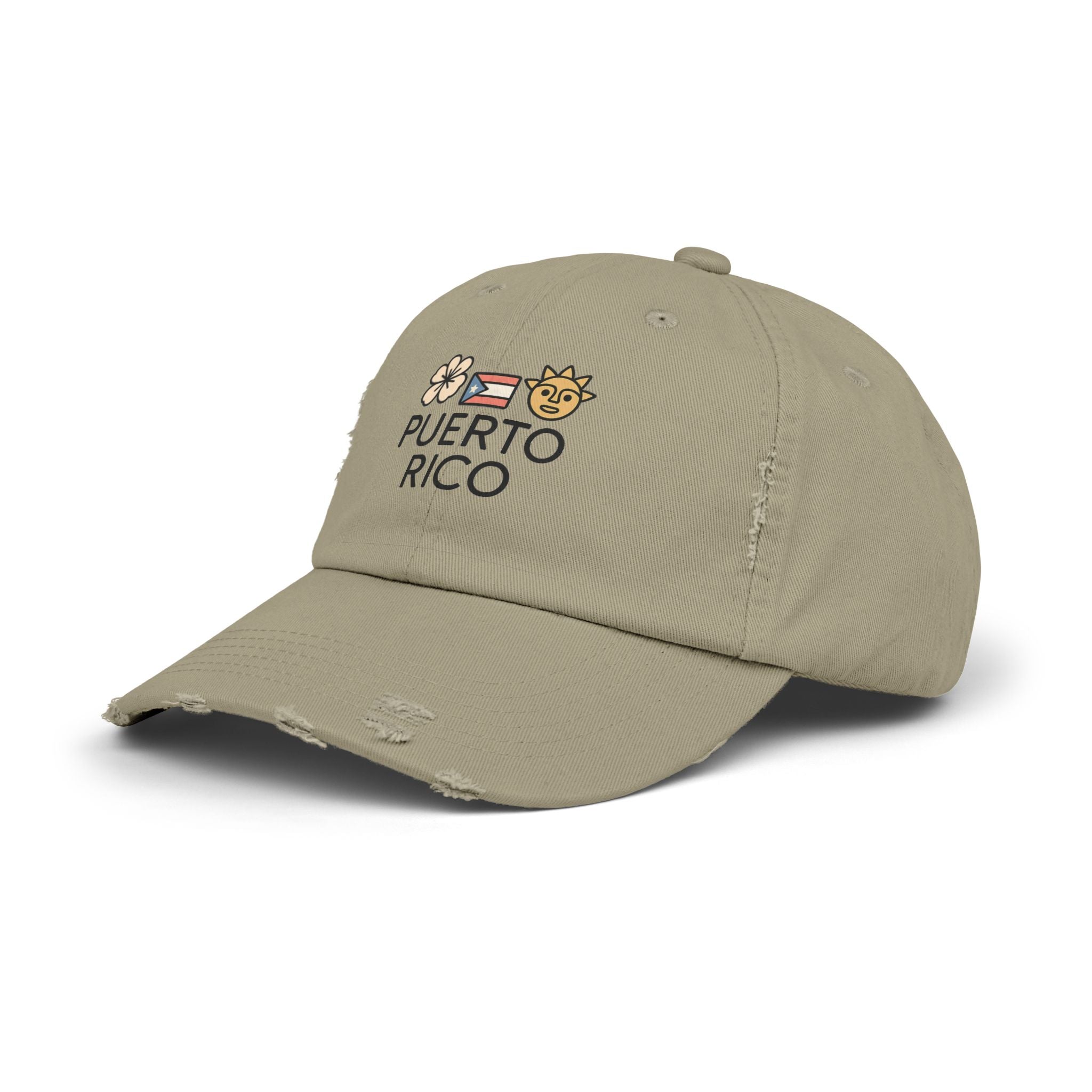 Puerto Rico Distressed Cap