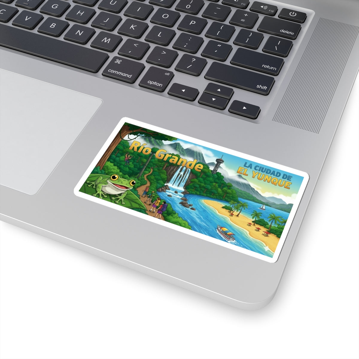 Rio Grande Vibrant Kiss-Cut Stickers for Tropical Enthusiasts | Perfect for Travel, Journals, Laptops, Hydro Flasks, and Scrapbooking