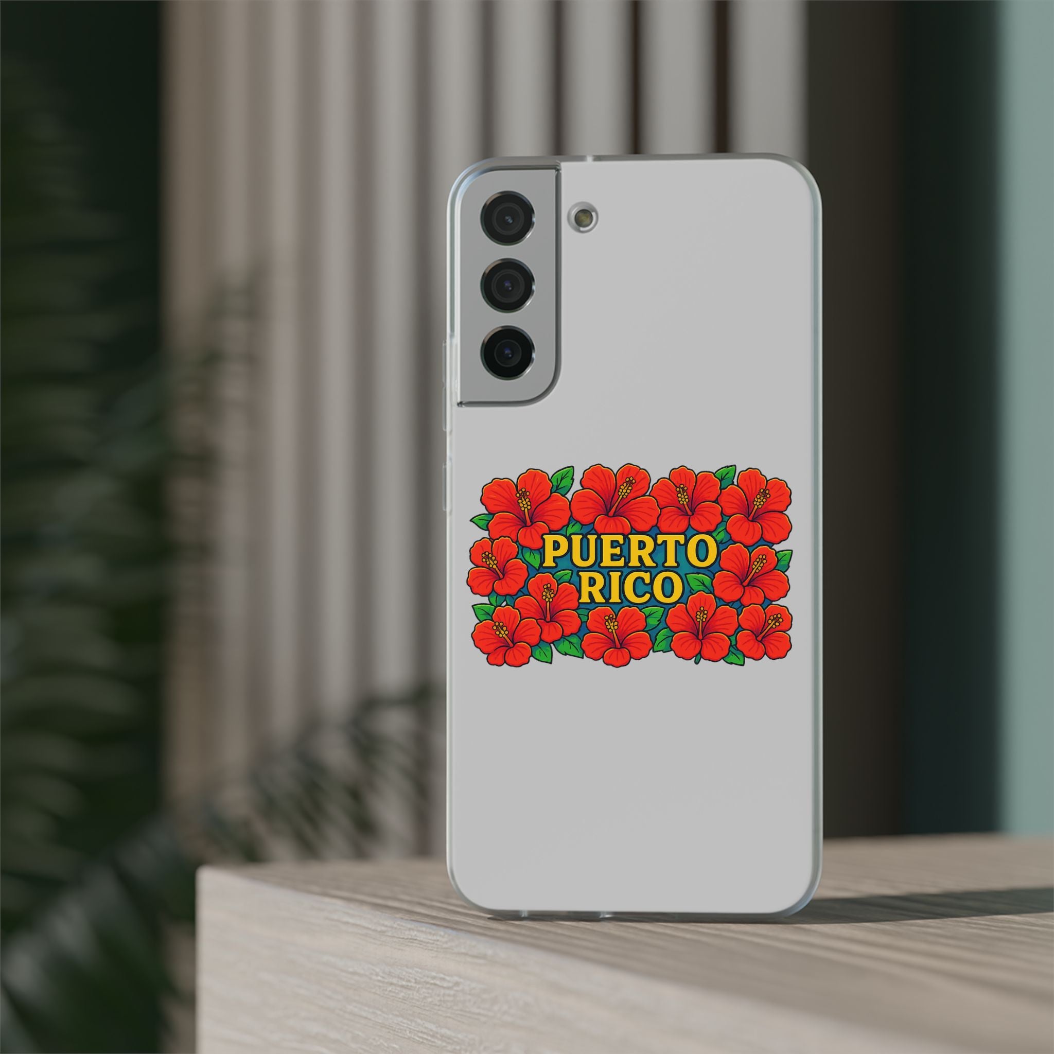 Vibrant Puerto Rico Flexi Case for iPhone | Colorful Floral Phone Cover | Tropical Gift for Travelers | Summer Vibe Case | Custom [...]