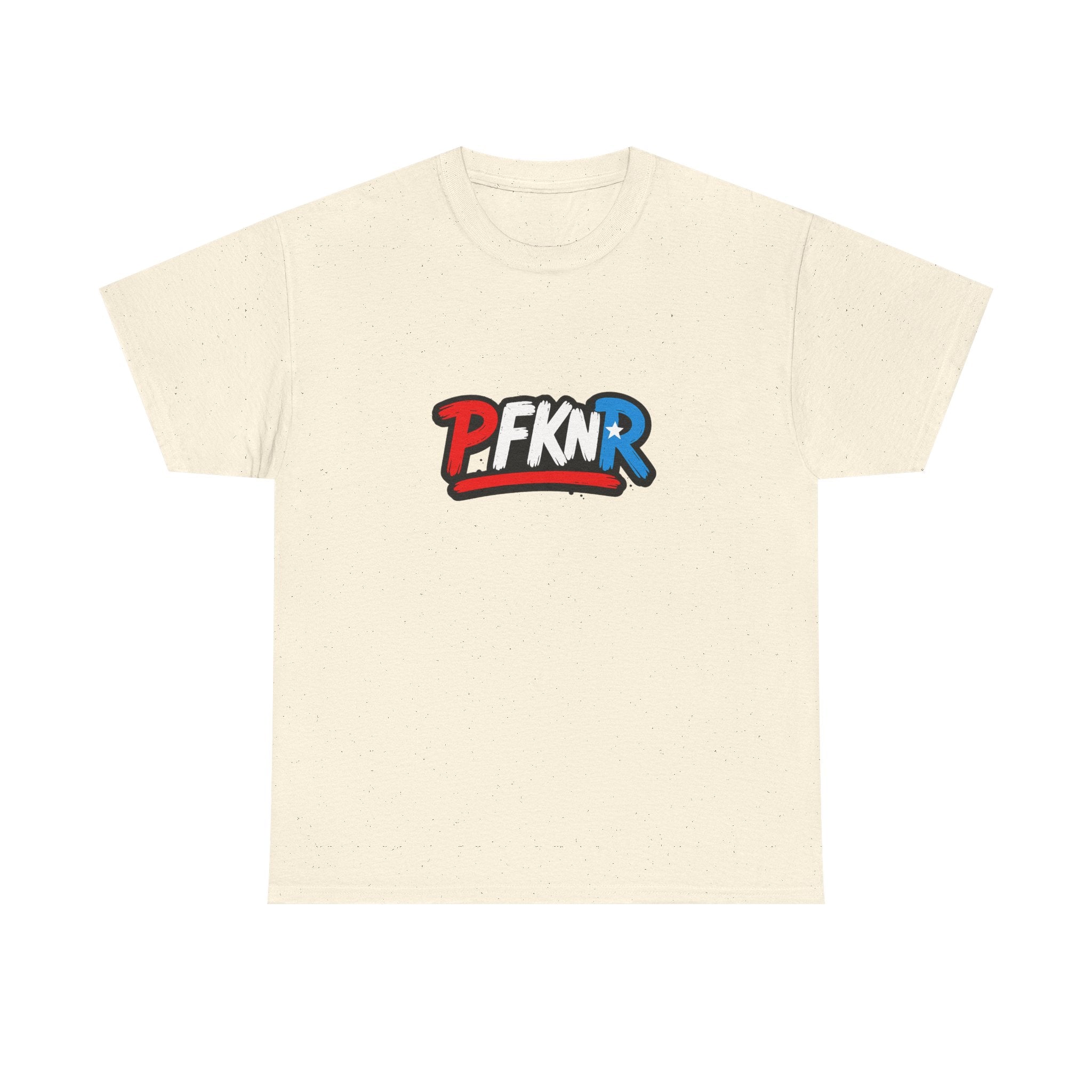 Unisex Heavy Cotton Tee - PFKNR Logo Shirt, Casual Wear, Gift for Him/Her, Streetwear, Everyday Style, Comfortable Tee