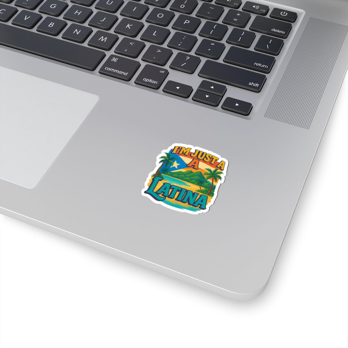 Vibrant Latina Kiss-Cut Stickers for Self-Expression, Laptop Decor, Gifts, Party Favors, Travel Accessories
