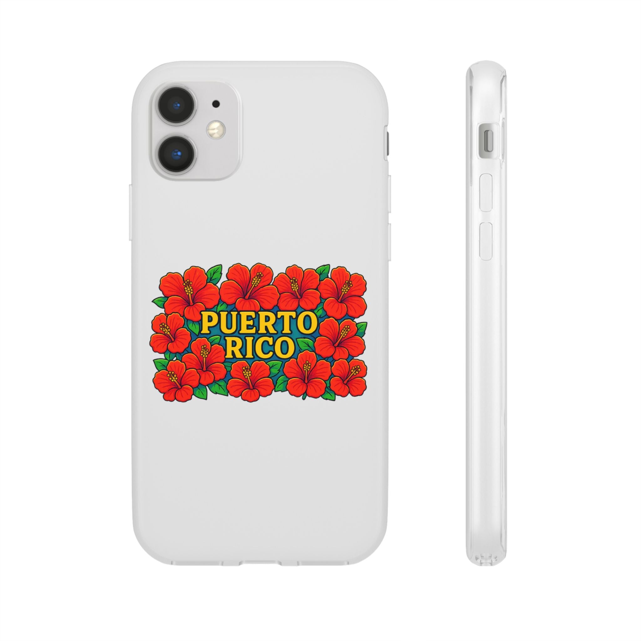 Vibrant Puerto Rico Flexi Case for iPhone | Colorful Floral Phone Cover | Tropical Gift for Travelers | Summer Vibe Case | Custom [...]