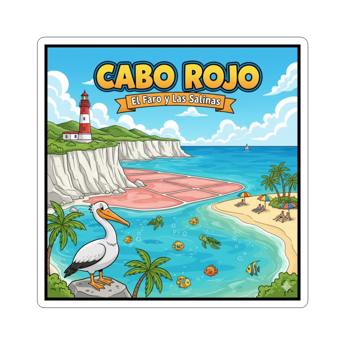 Cabo Rojo Stickers
