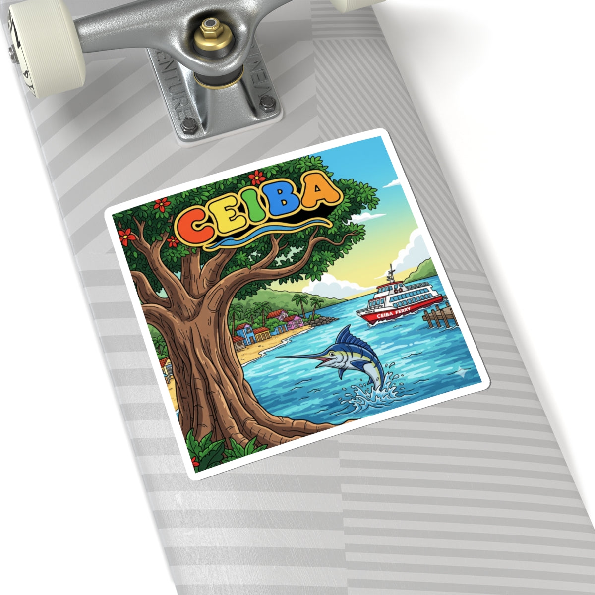 Ceiba Kiss-Cut Stickers