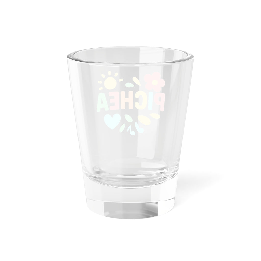 Pichea Colorful Shot Glass with 'Pichea' Design, Fun Party Favors, Gift for Friends, Summer Gatherings, Celebrations