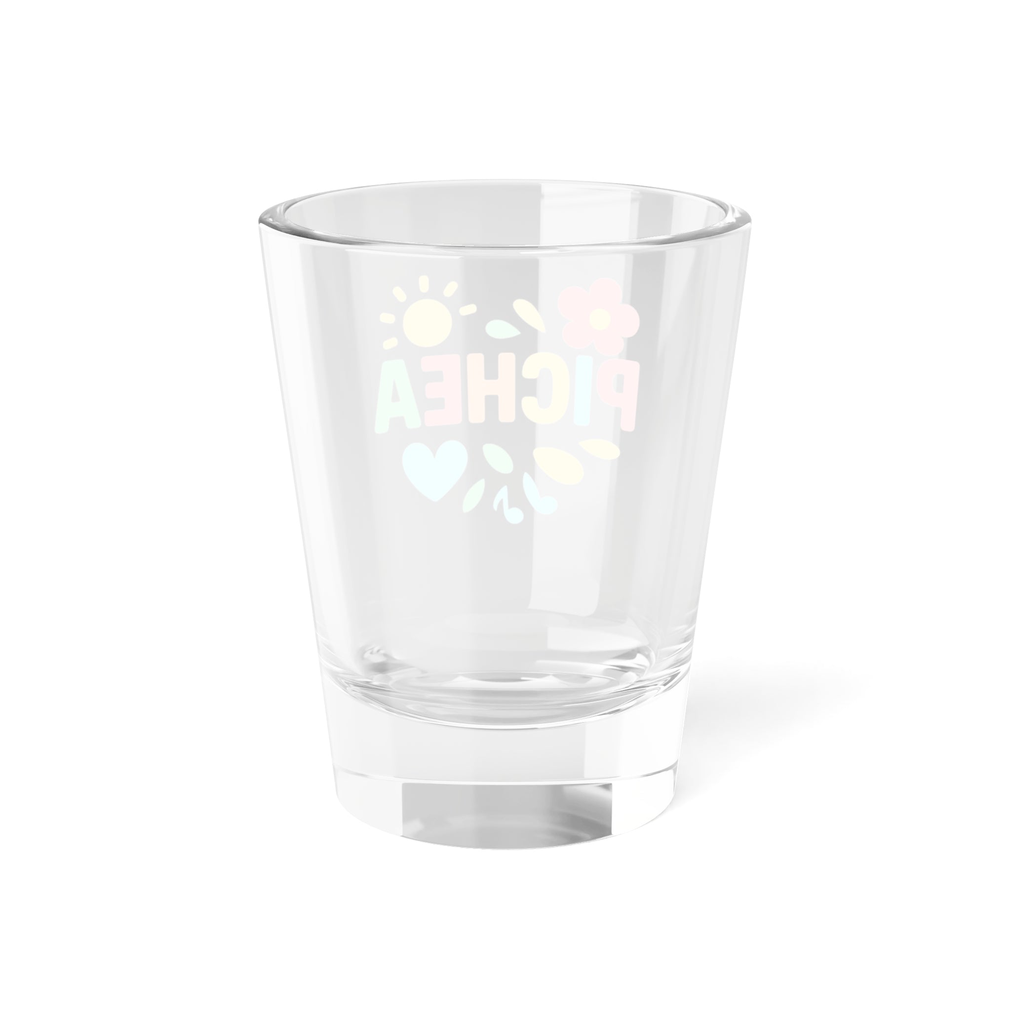 Pichea Colorful Shot Glass with 'Pichea' Design, Fun Party Favors, Gift for Friends, Summer Gatherings, Celebrations