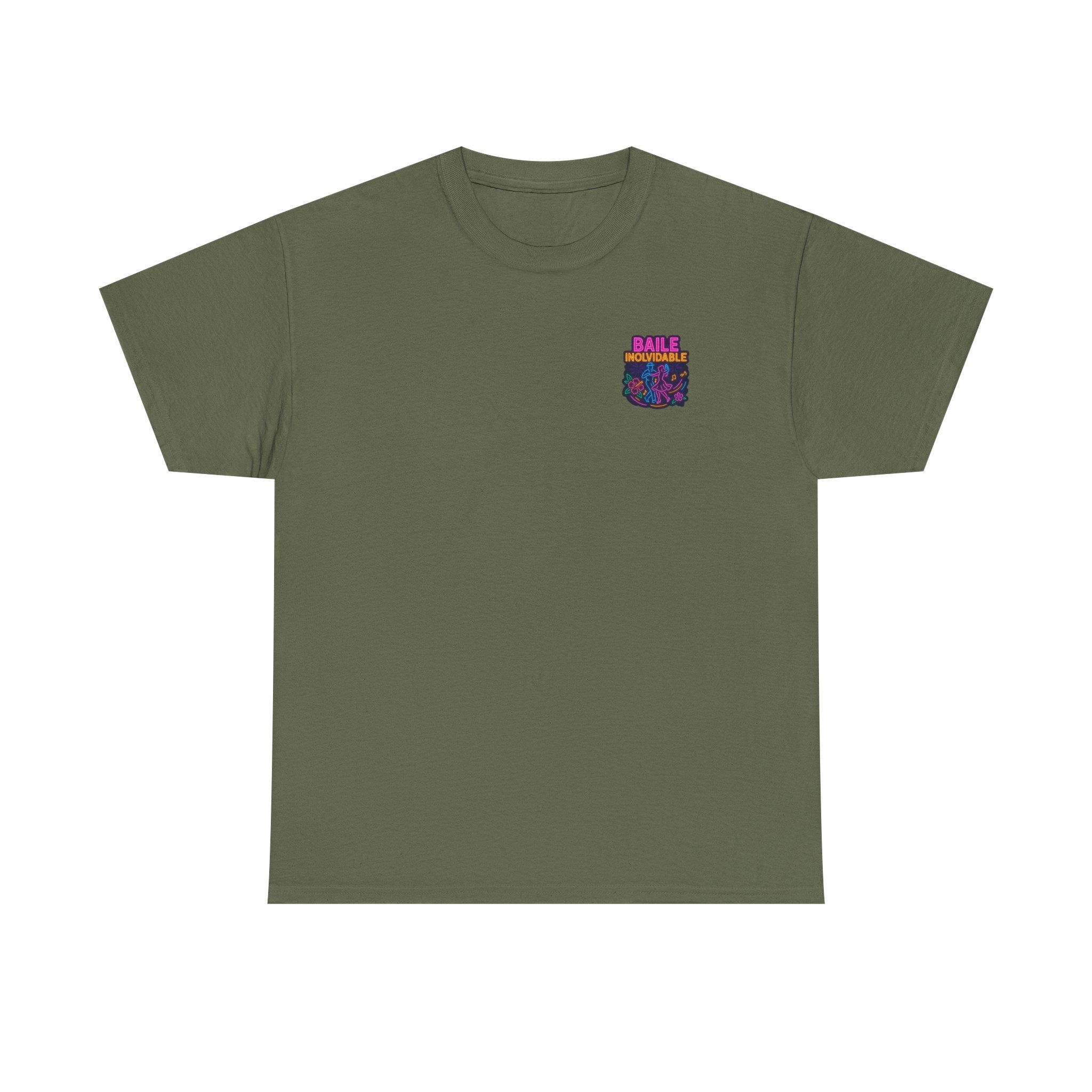 Unisex Heavy Cotton Tee - Colorful 'Baile Inolvidable' T-Shirt