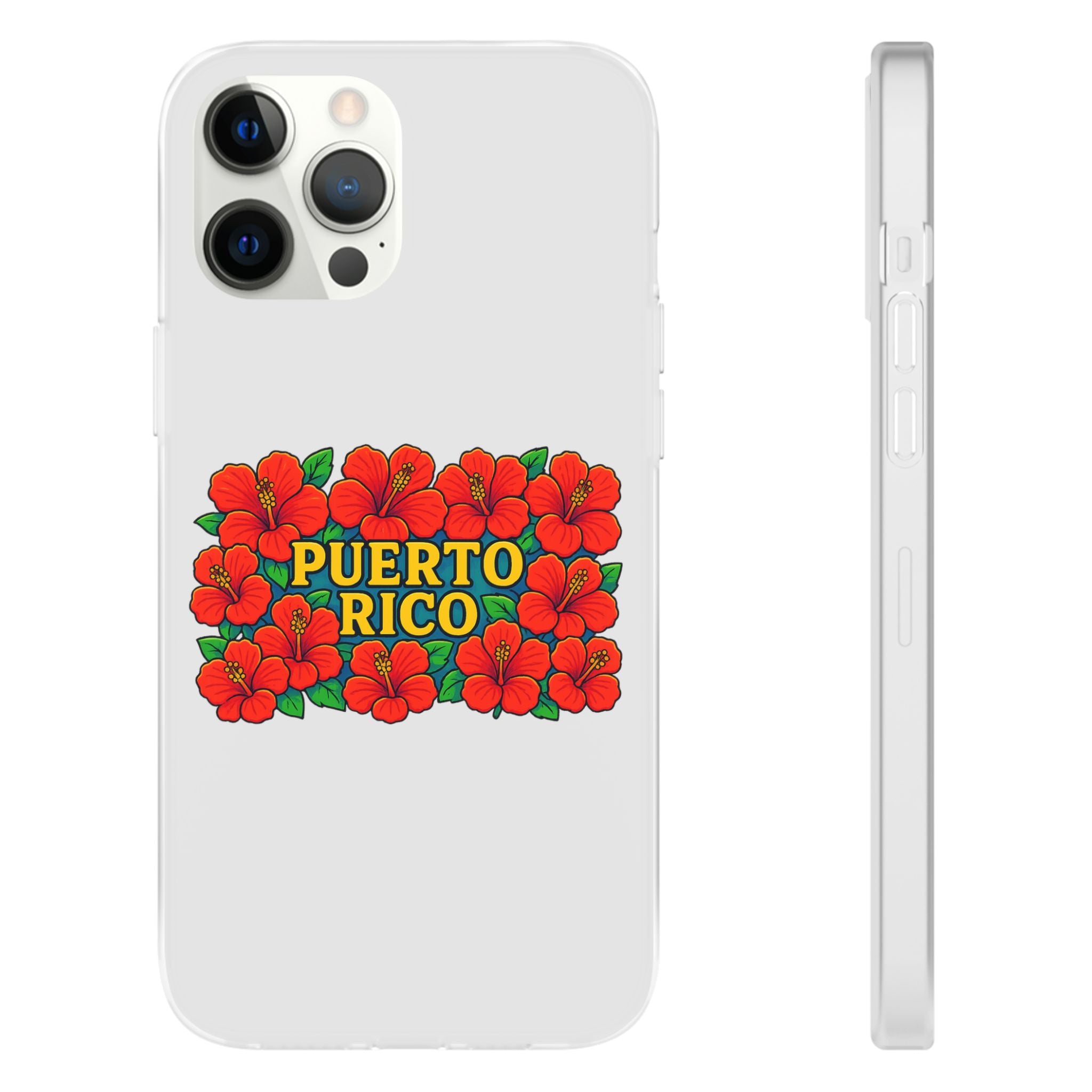 Vibrant Puerto Rico Flexi Case for iPhone | Colorful Floral Phone Cover | Tropical Gift for Travelers | Summer Vibe Case | Custom [...]
