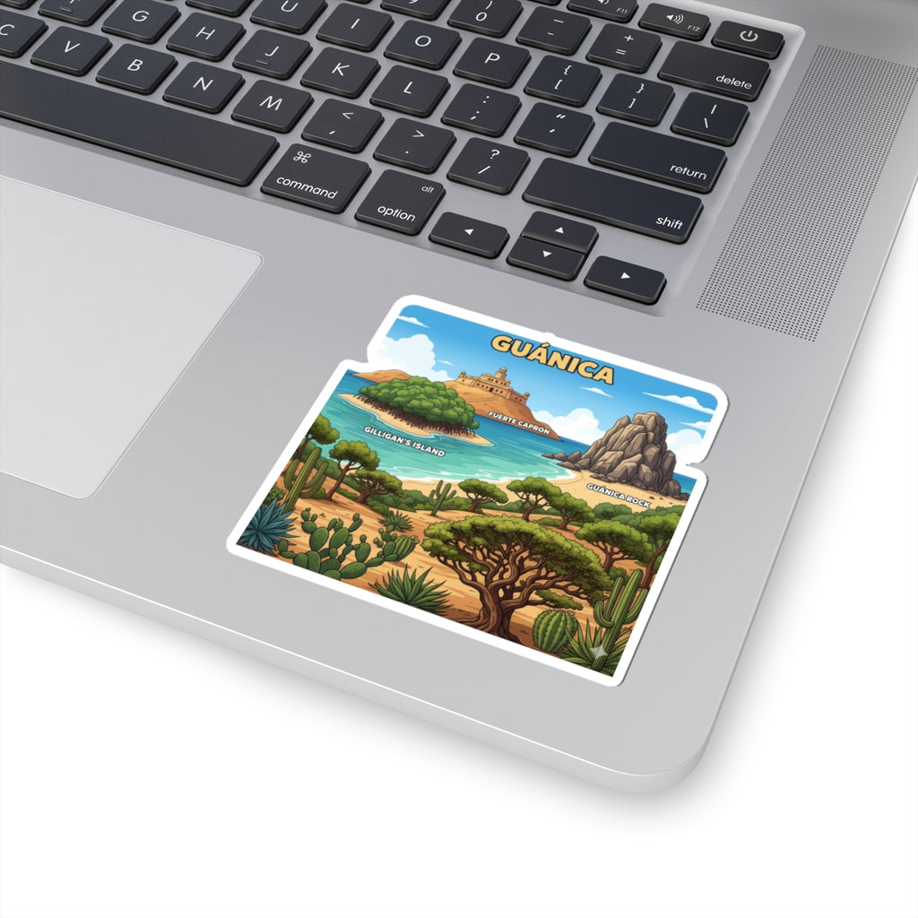 Guánica Kiss-Cut Stickers