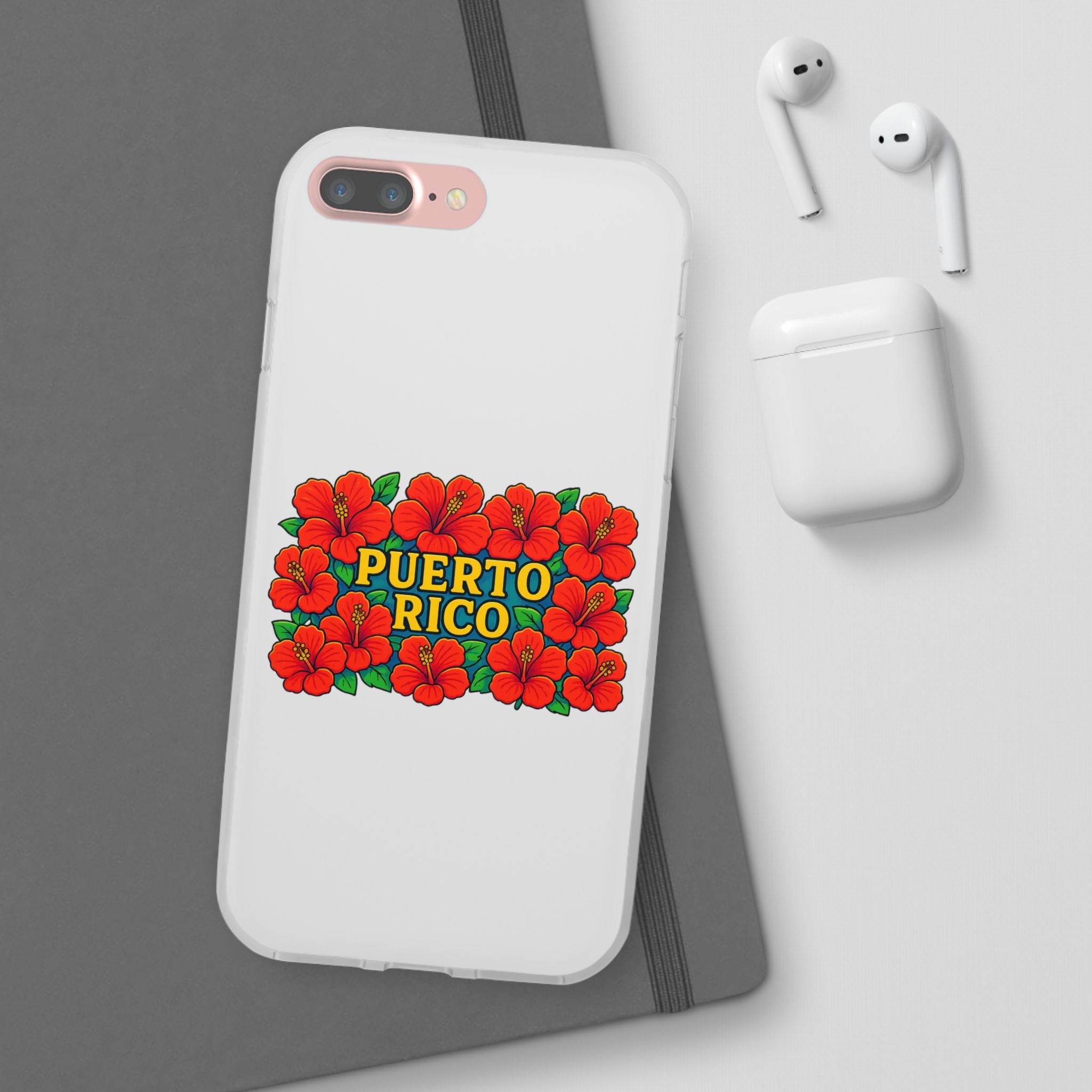 Vibrant Puerto Rico Flexi Case for iPhone | Colorful Floral Phone Cover | Tropical Gift for Travelers | Summer Vibe Case | Custom [...]