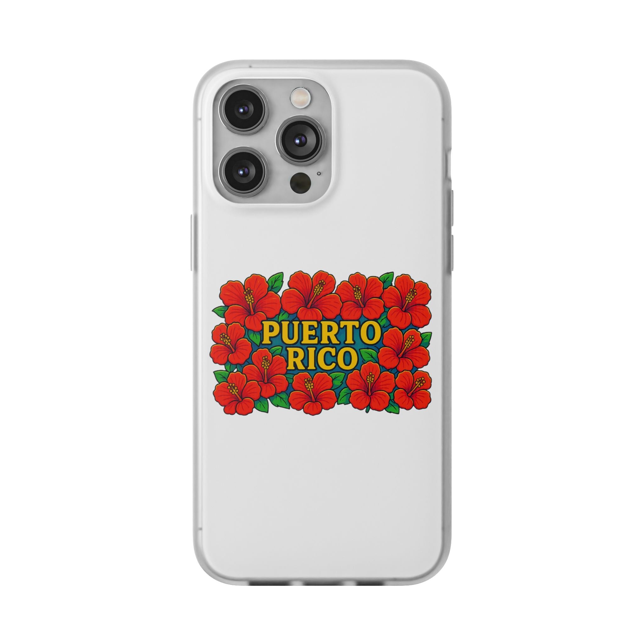 Vibrant Puerto Rico Flexi Case for iPhone | Colorful Floral Phone Cover | Tropical Gift for Travelers | Summer Vibe Case | Custom [...]