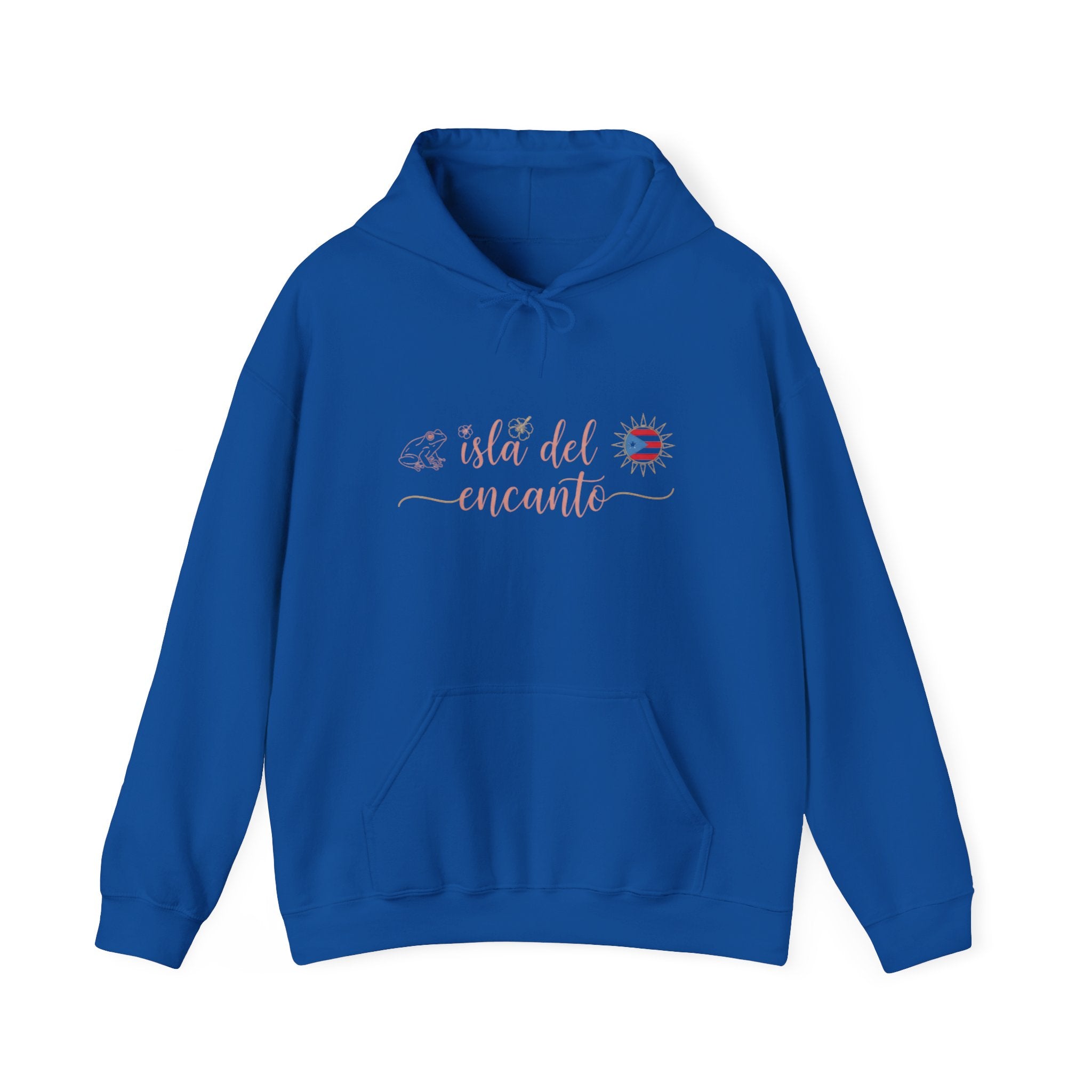 Isla del Encanto Paradise Hoodie - Comfortable Unisex Sweatshirt with 'Isla del Encanto' Design, Gift for Travelers, Cozy for Everyday Wear, [...]