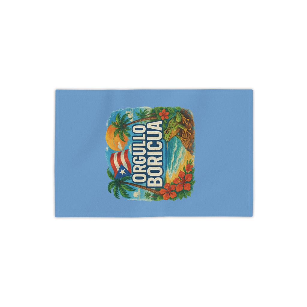 Proud Boricua Beach Towels, Tropical Pool Towels, Summer Vibes Terry Cloth, Puerto Rican Gifts, Beach Accessories