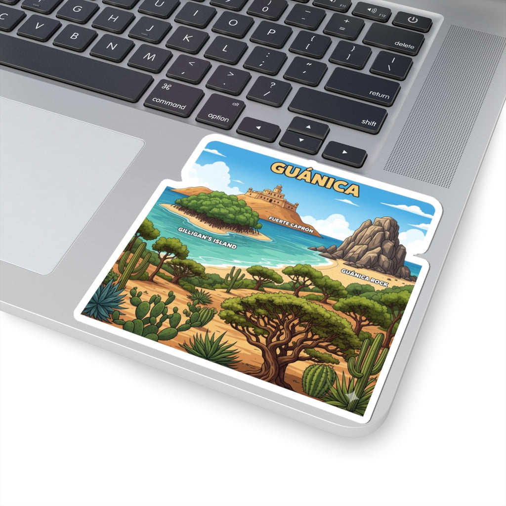 Guánica Kiss-Cut Stickers