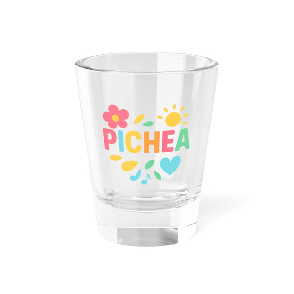 Pichea Colorful Shot Glass with 'Pichea' Design, Fun Party Favors, Gift for Friends, Summer Gatherings, Celebrations