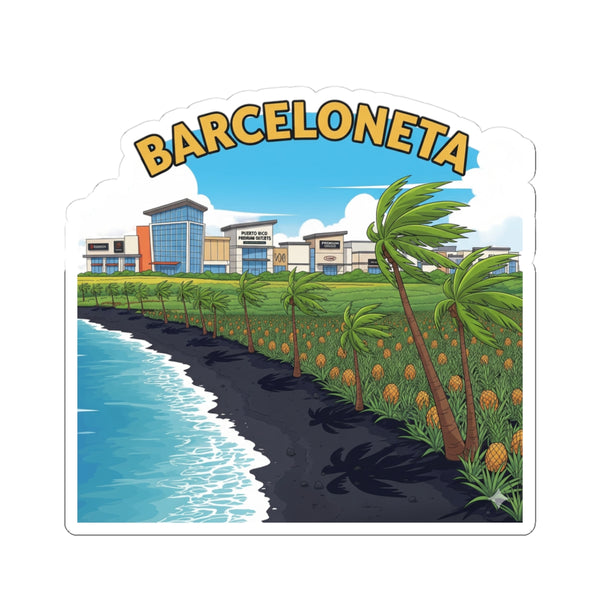 Barceloneta Kiss-Cut Stickers