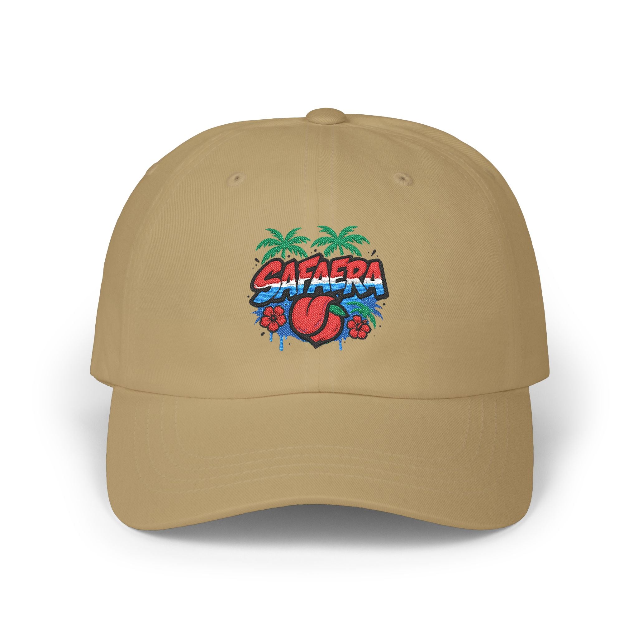 Tropical Vibes Dad Cap - Casual Summer Hat, Perfect Gift for Dads, Outdoor Activities, Beach Days, Vacation Must-Have, Adjustable Style