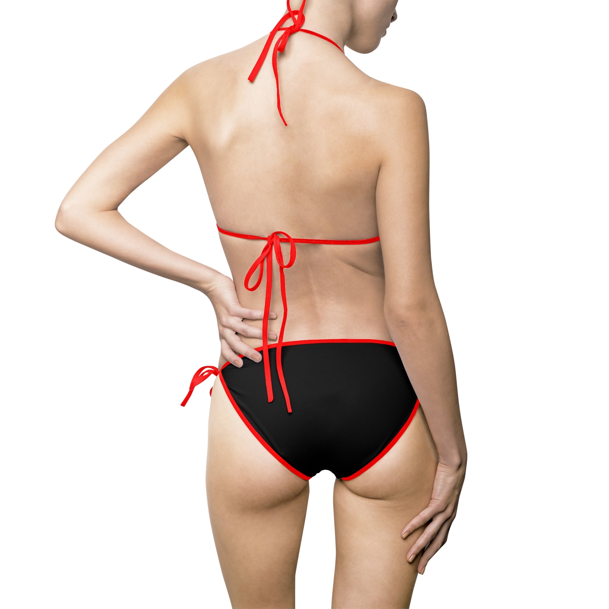 Stylish AOP Women's Bikini Swimsuit - Perfect for Beach Days, Pool Parties, Vacation, Summer Fun, and Festival Wear