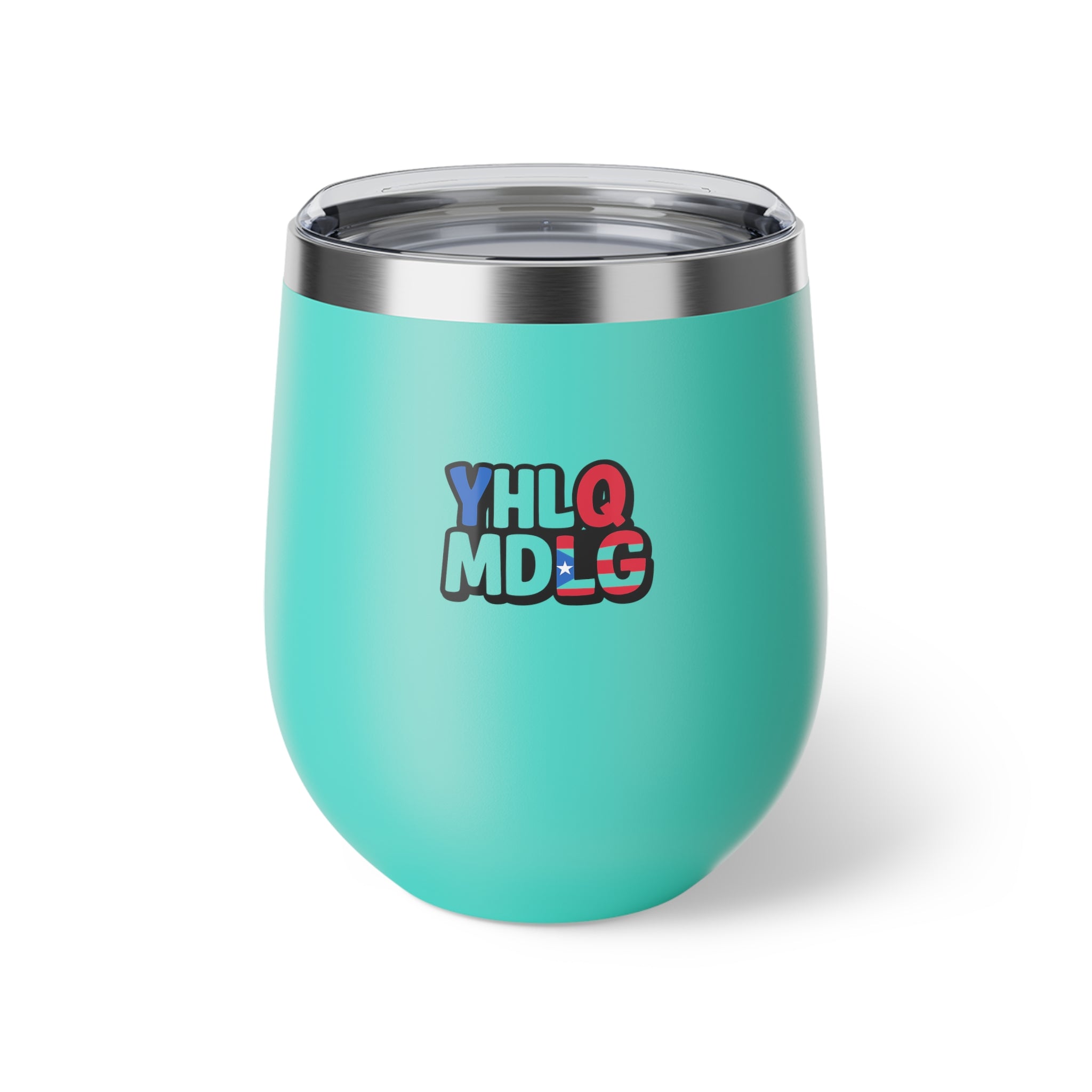 YHLQ MDLG Insulated Coffee Cup, Travel Mug, Stainless Steel Wine Glass, Unique Gifts, Red Cup for Holidays
