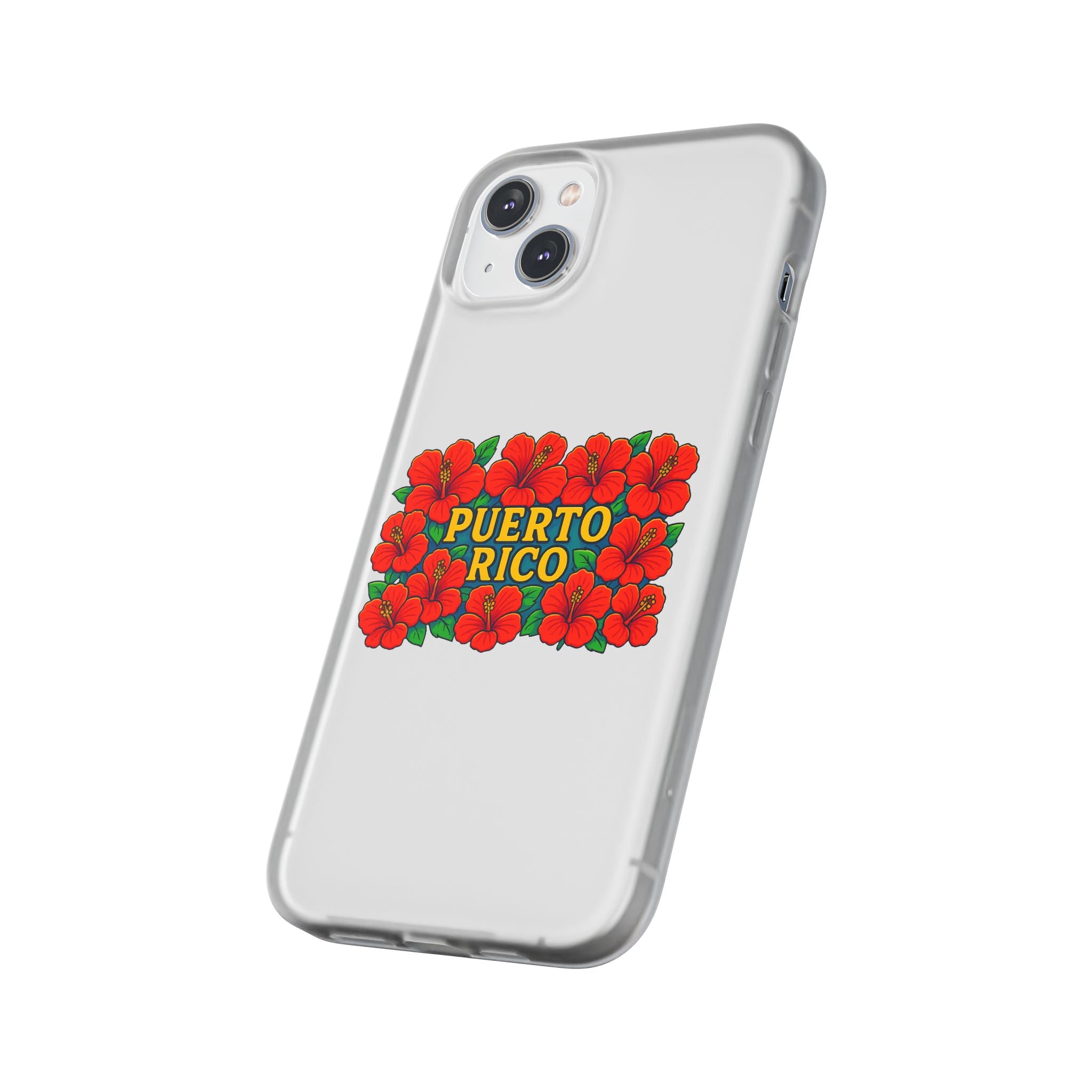 Vibrant Puerto Rico Flexi Case for iPhone | Colorful Floral Phone Cover | Tropical Gift for Travelers | Summer Vibe Case | Custom [...]