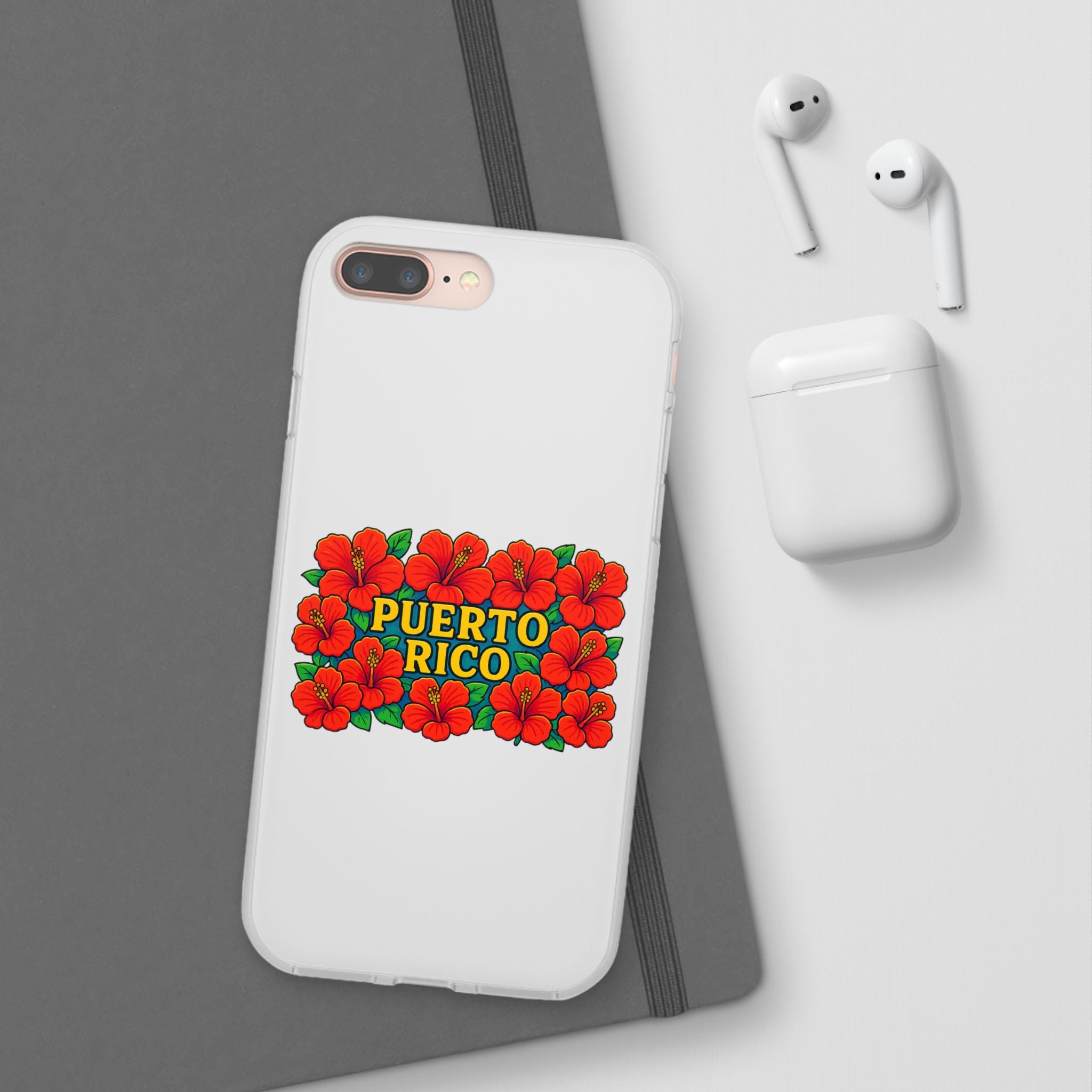 Vibrant Puerto Rico Flexi Case for iPhone | Colorful Floral Phone Cover | Tropical Gift for Travelers | Summer Vibe Case | Custom [...]
